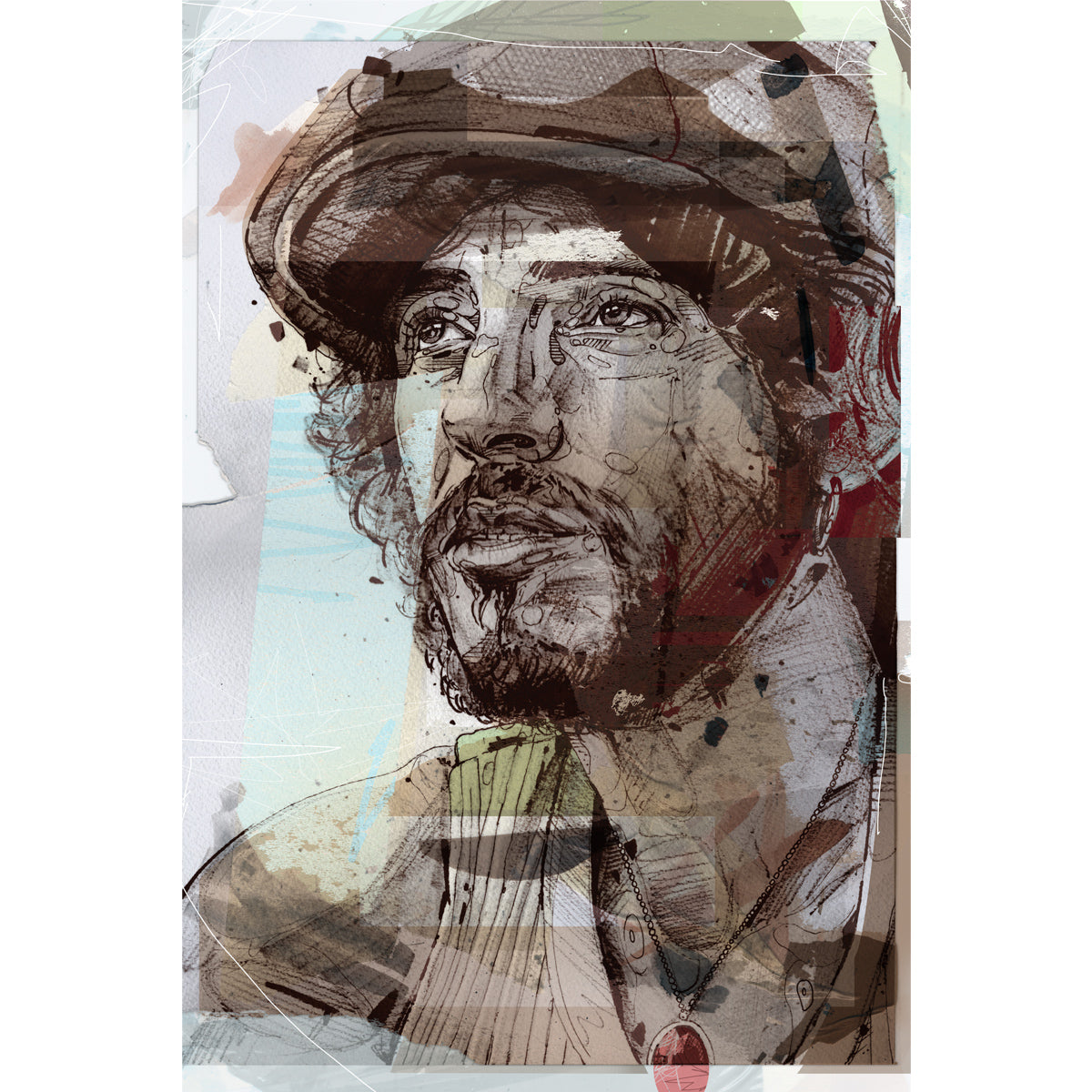 Bruce Springsteen 02 toile 40x60 cm