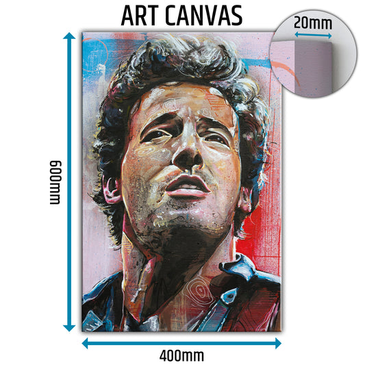 Bruce Springsteen 01 canvas 40x60 cm