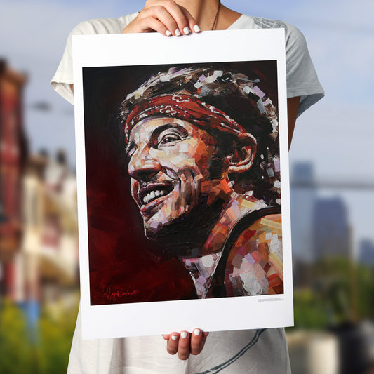 Bruce Springsteen 03 imprimé 50x70 cm