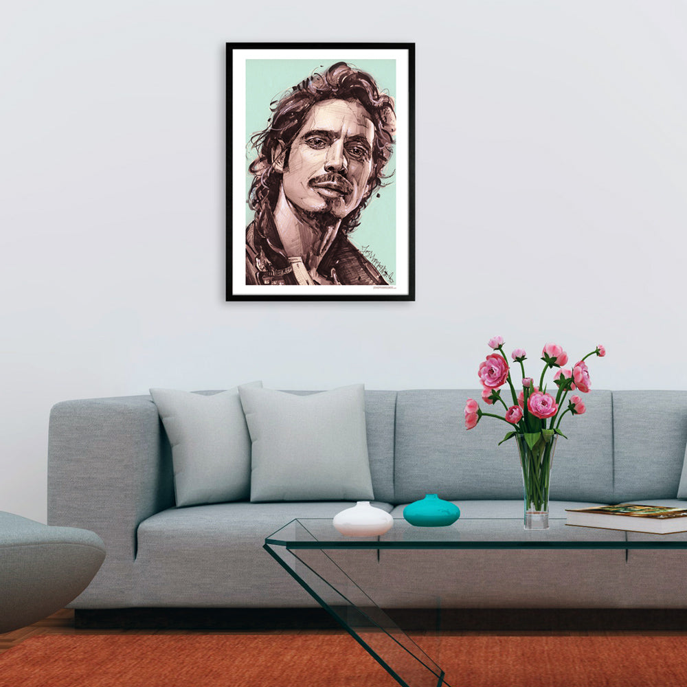 Chris Cornell Druck 50x70 cm