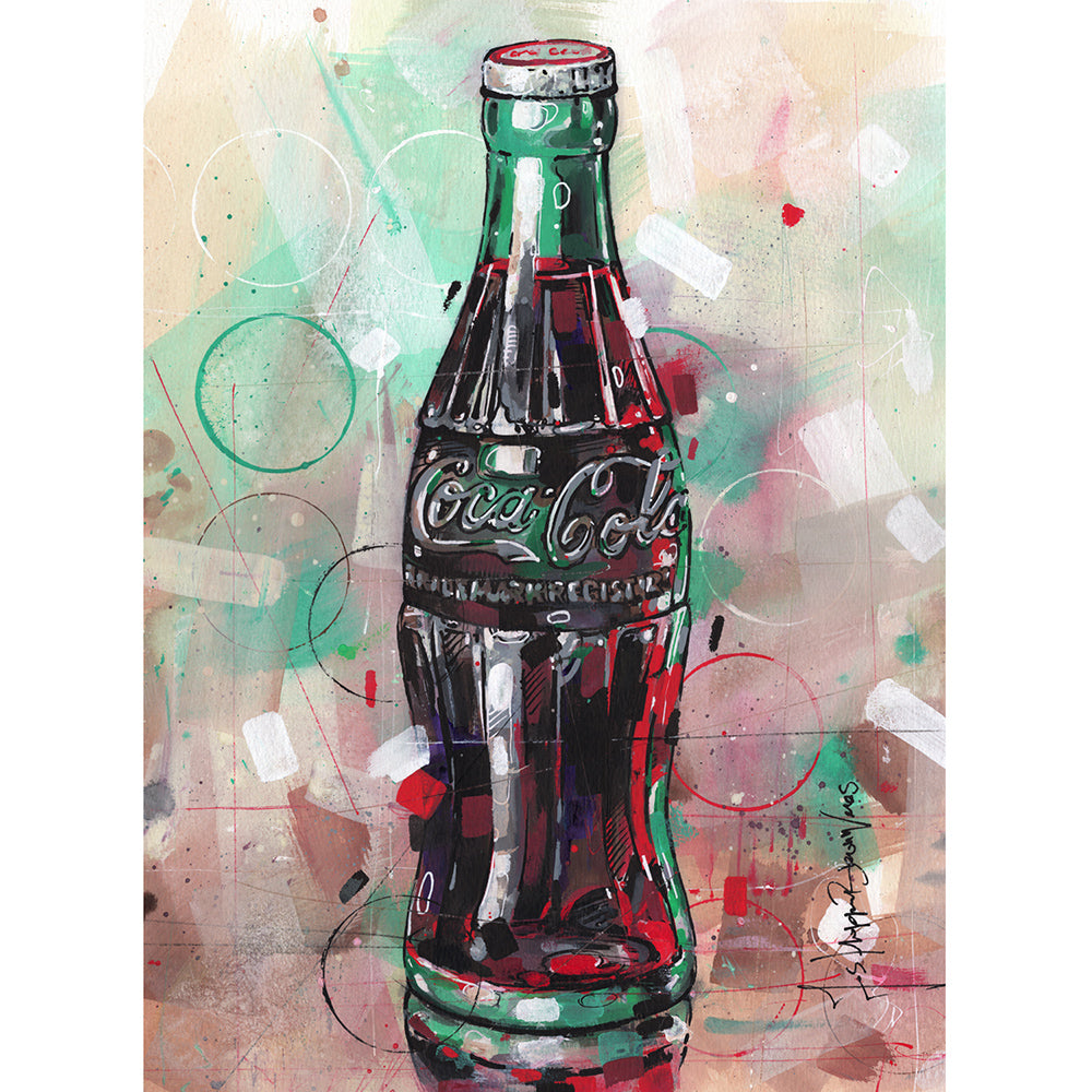 Cola canvas 40x60 cm