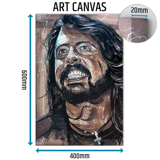 Dave Grohl 02 lienzo 40x60 cm