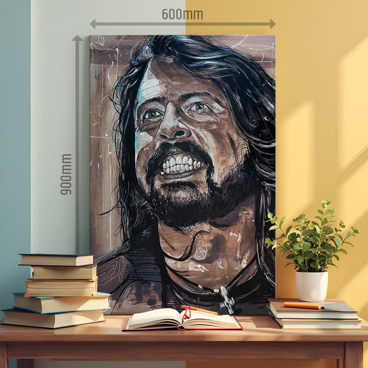 Dave Grohl 02 toile