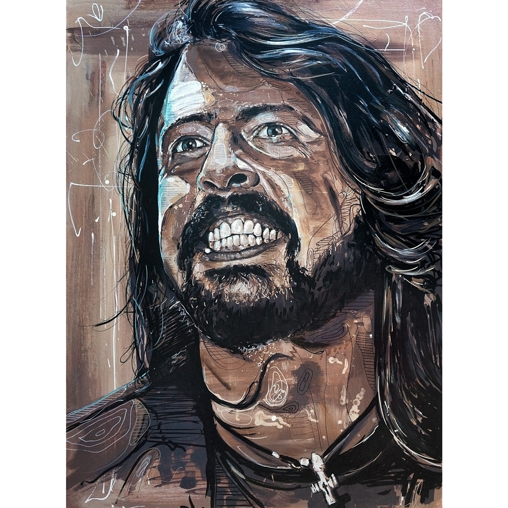 Dave Grohl 02 canvas 40x60 cm