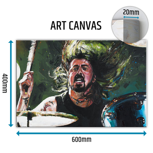 Dave Grohl 03 canvas 60x40 cm