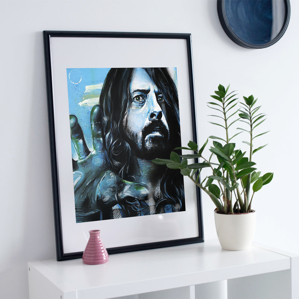 Dave Grohl 01 estampado 50x70 cm