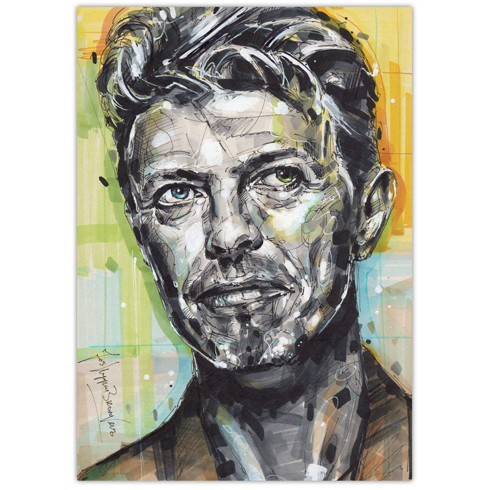 David Bowie 02 Druck 29,7x42 cm (A3)