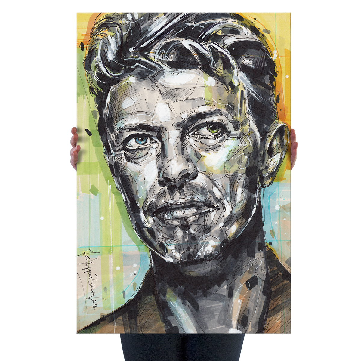 David Bowie 02 toile