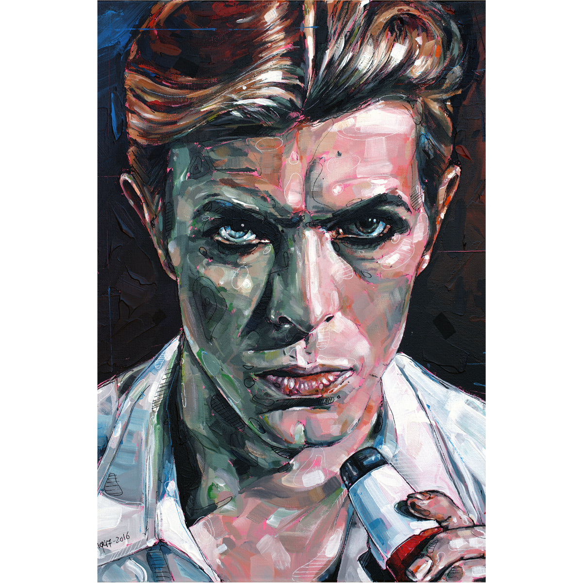 David Bowie 03 canvas 40x60 cm