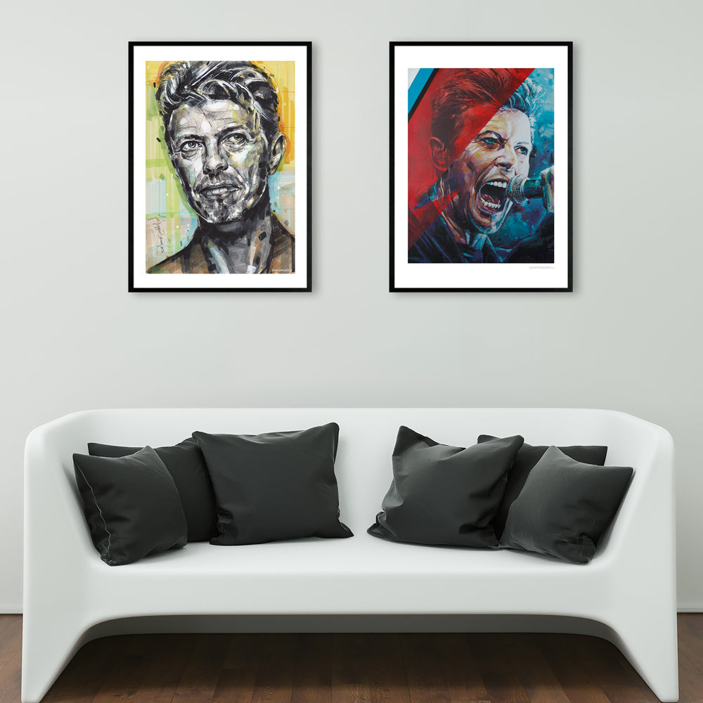 David Bowie 02 Druck 50x70 cm