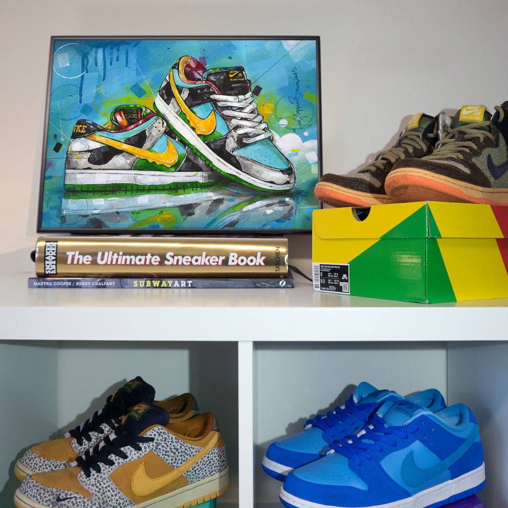 Nike Dunk low SB chunky dunky art print