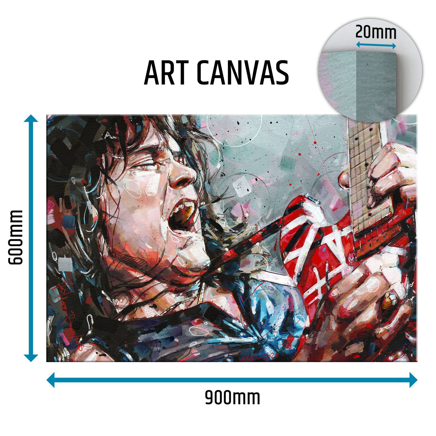 Eddie van Halen toile