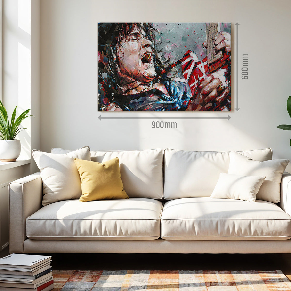 Eddie van Halen toile