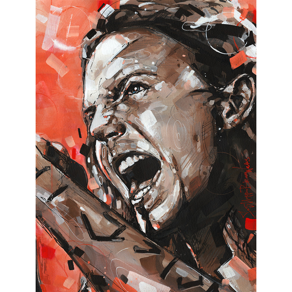 Eddie Vedder 01 lienzo 40x60 cm