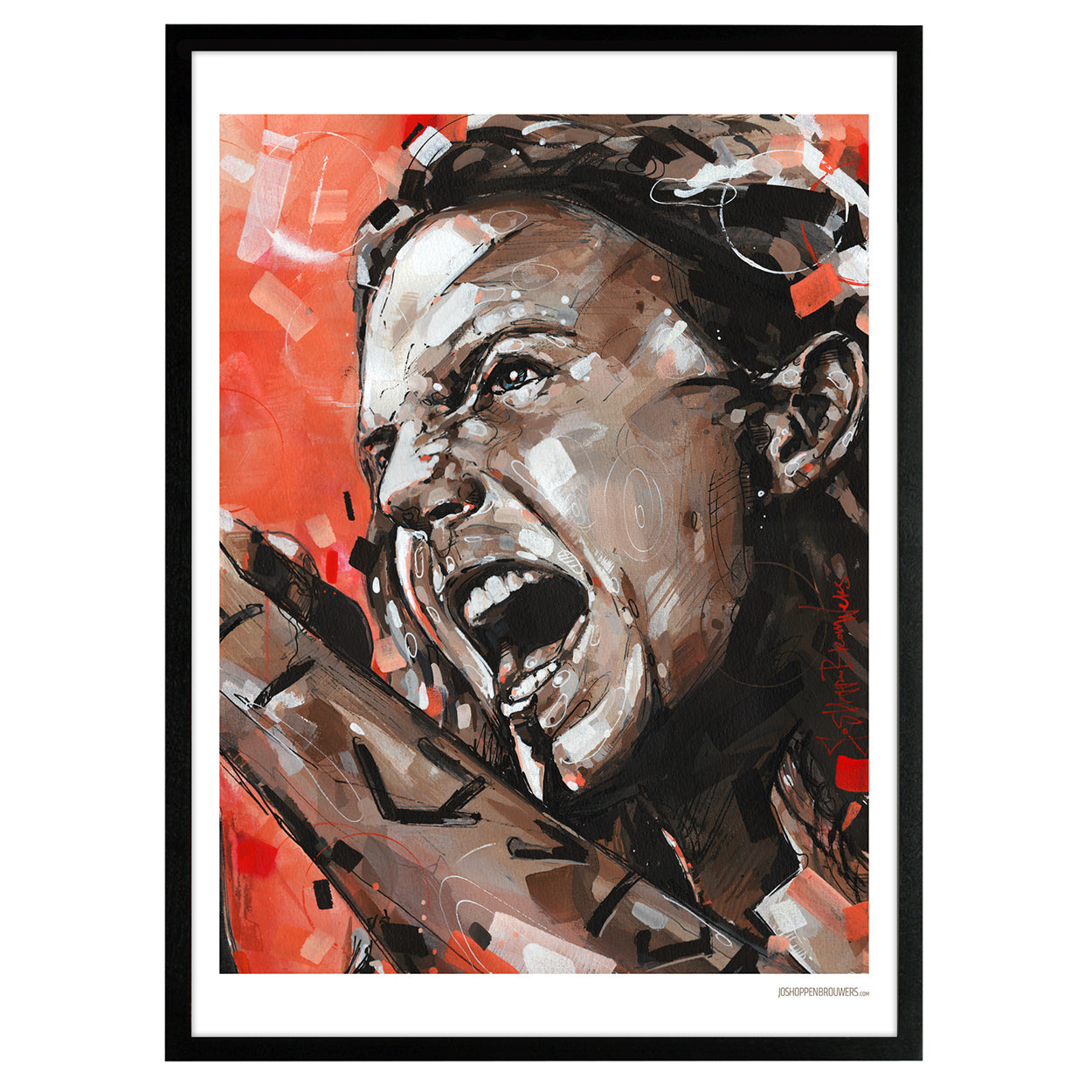 Eddie Vedder 01 Druck