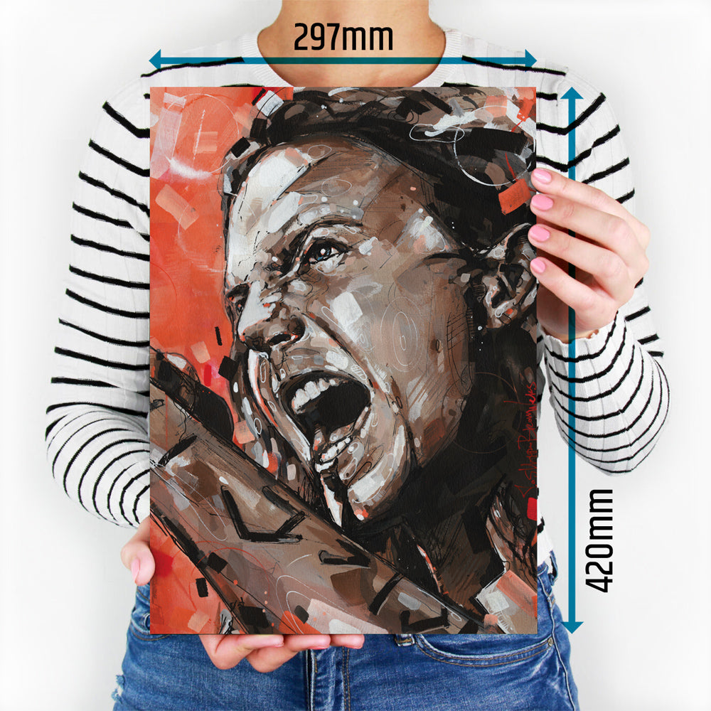 Eddie Vedder 01 estampado 29,7x42 cm (A3)