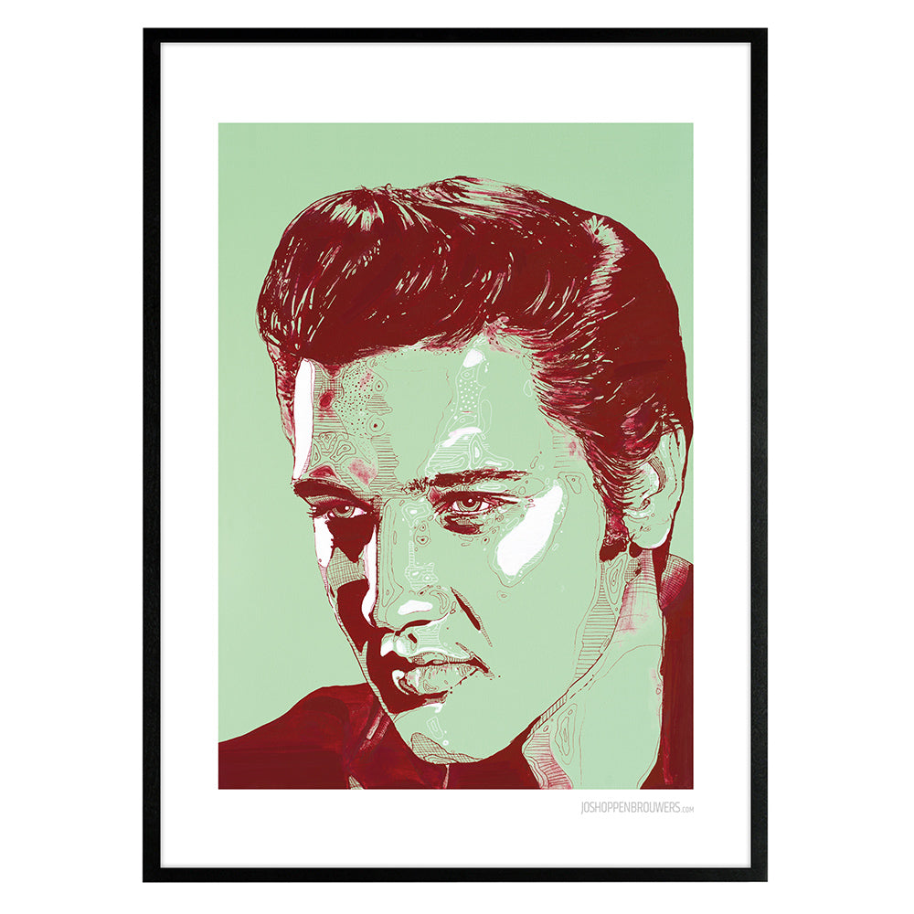 Elvis Presley 01 art print