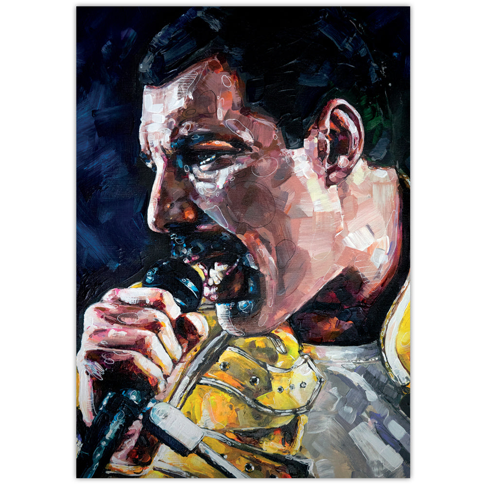 Freddie Mercury 04 estampado 29,7x42 cm (A3)