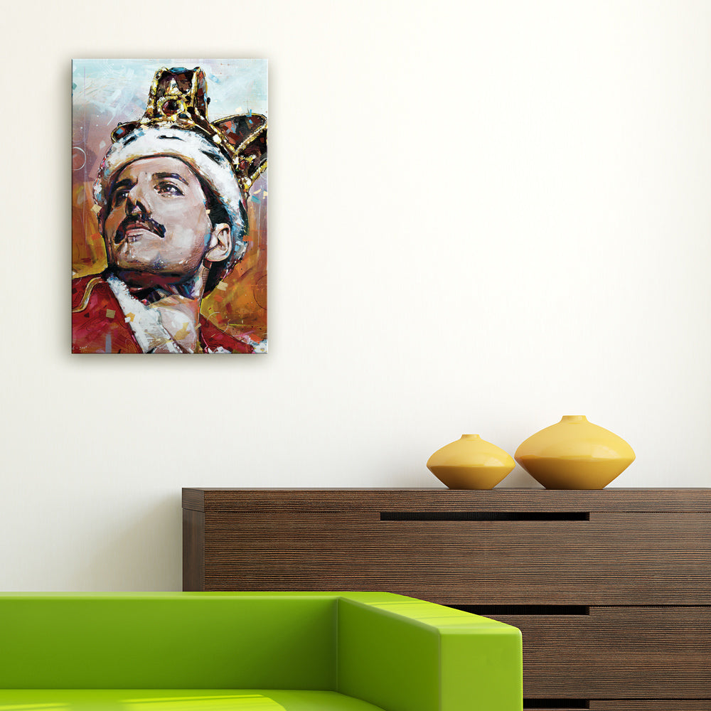 Freddie Mercury 01 Leinwand 40x60 cm