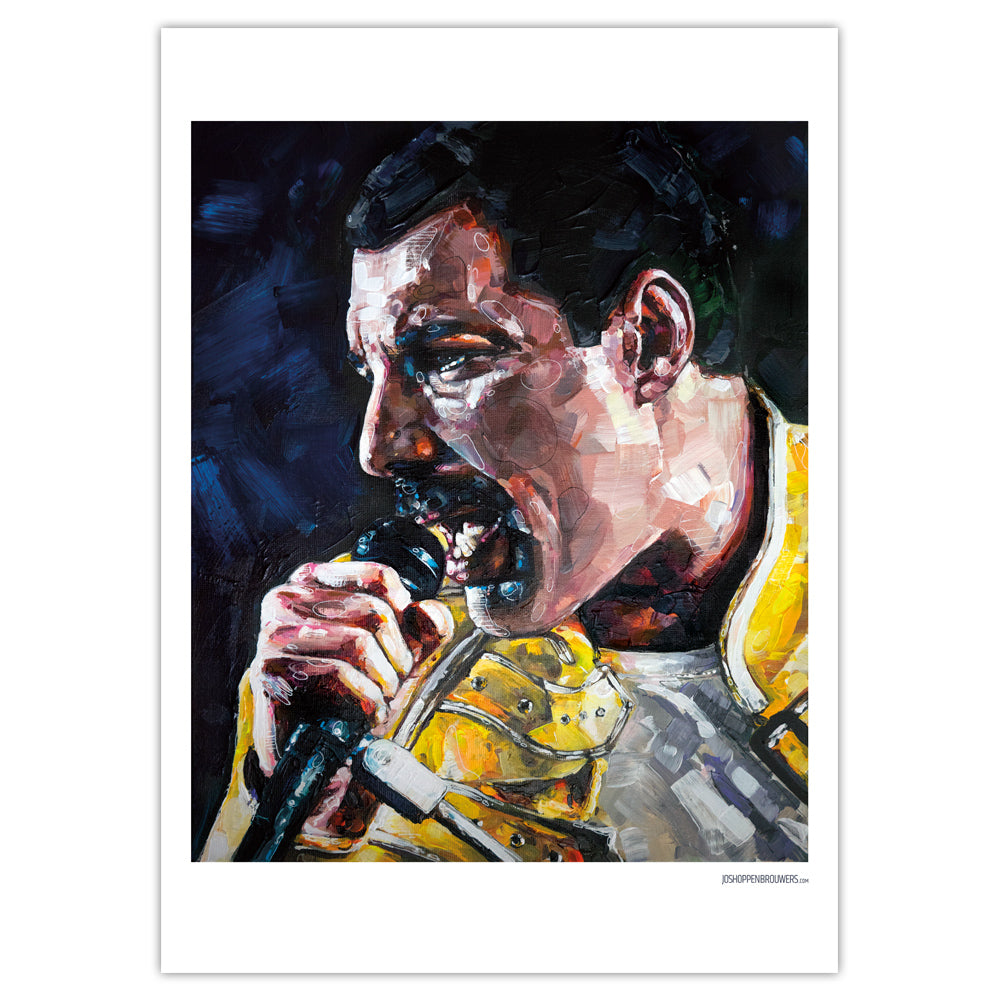 Freddie Mercury 04 print 50x70 cm