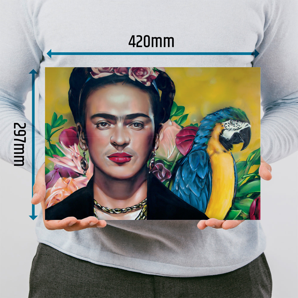 Frida Kahlo estampado 42x29,7 cm (A3)