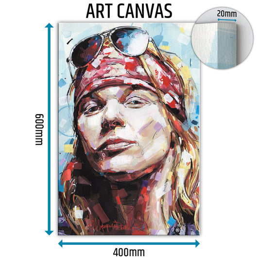 Axl Rose canvas 40x60 cm