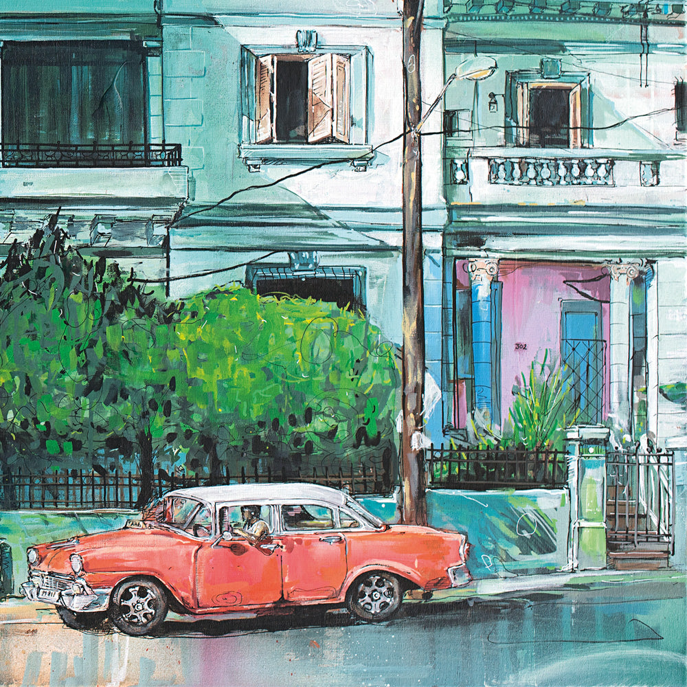 Havana city canvas 60x40 cm