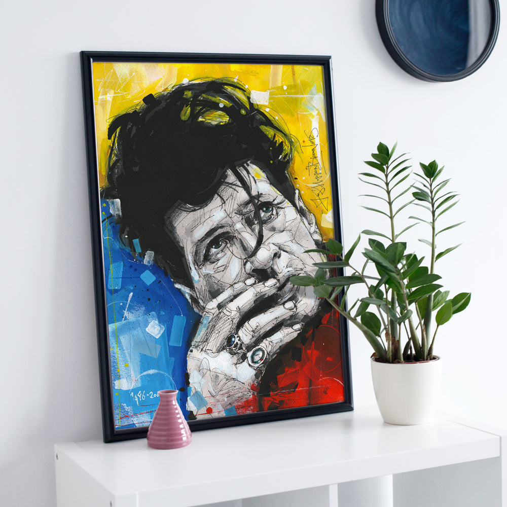 Herman Brood Malerei 29,7x42 cm