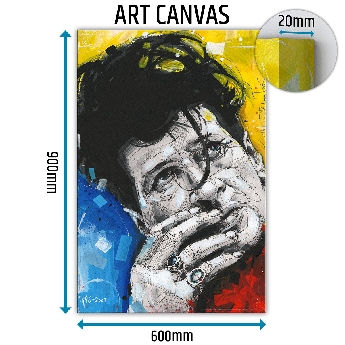 Herman Brood Leinwand