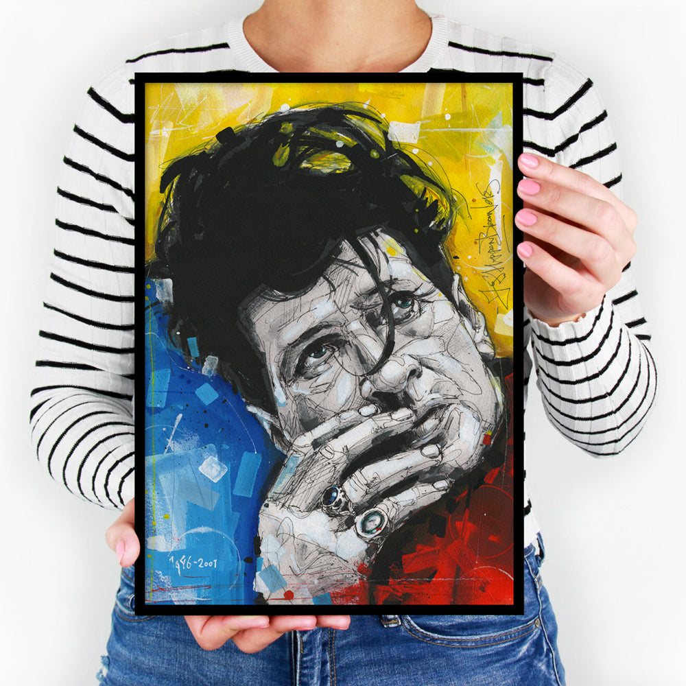 Herman Brood Malerei 29,7x42 cm