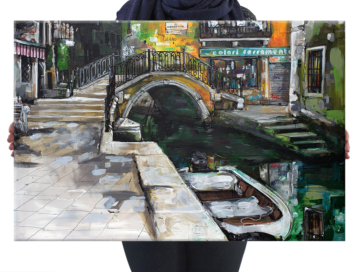 La ville de Venise toile