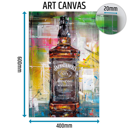 Whiskey canvas 40x60 cm