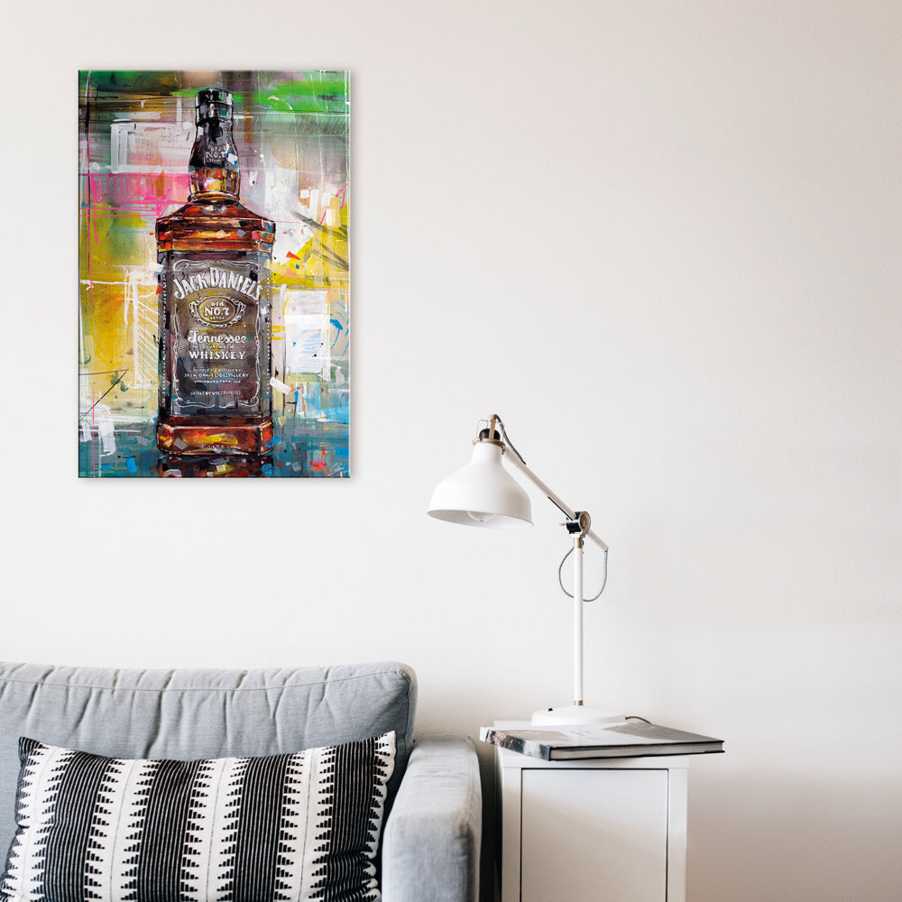 Whiskey Leinwand 40x60 cm