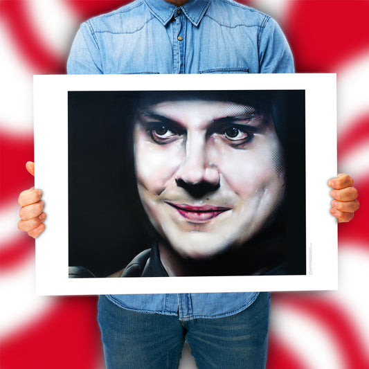 Jack White Druck 70x50 cm