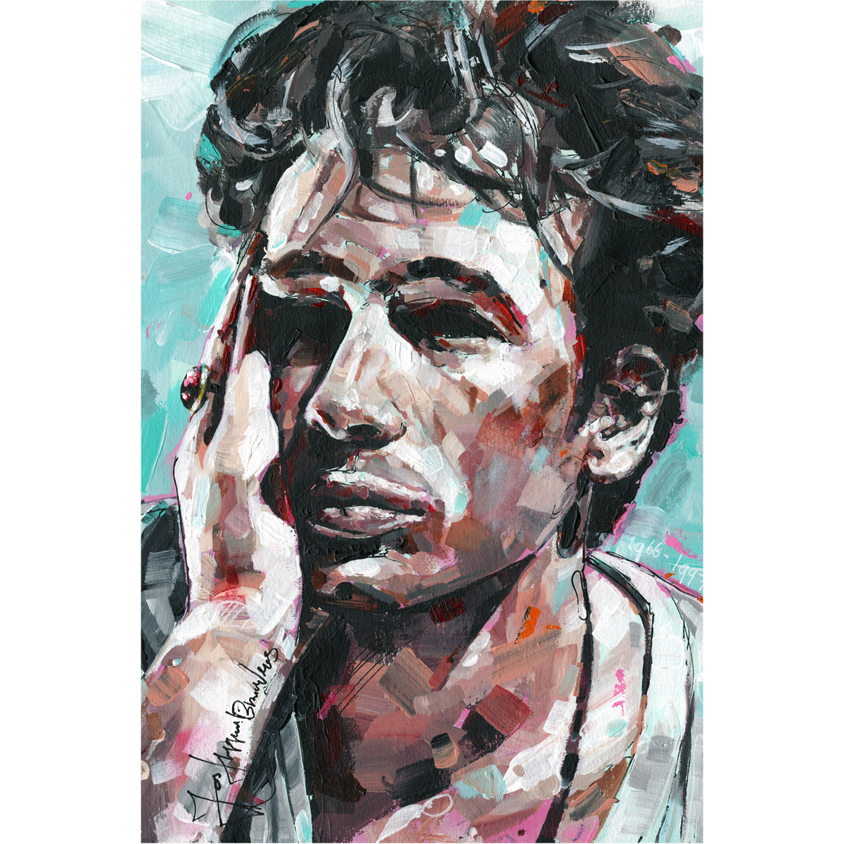 Jeff Buckley canvas 40x60 cm