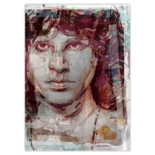 Jim Morrison Druck