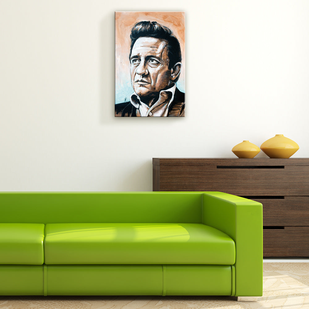 Johnny Cash 01 toile 40x60 cm