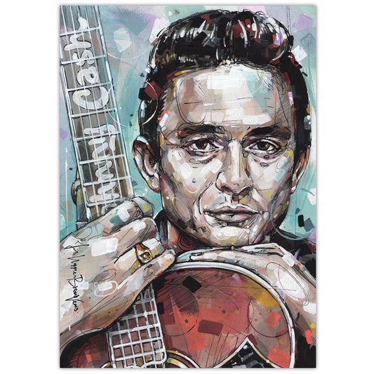 Johnny Cash 03 Druck 29,7x42 cm (A3)