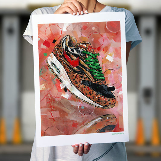 Nike Air Max 1 Animal pack 2.0 estampado 50x70 cm