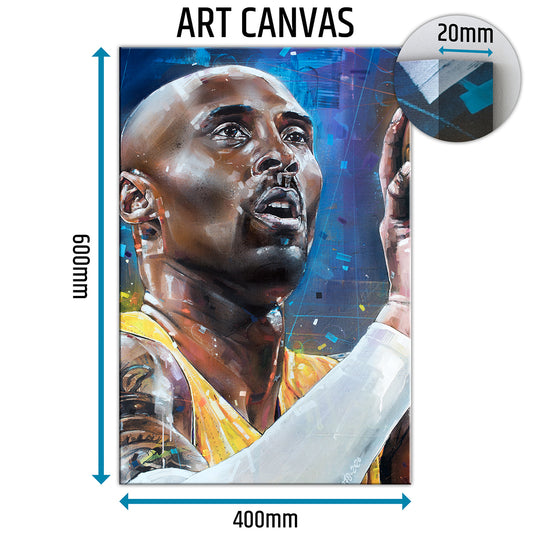 Kobe Bryant 02 toile 40x60 cm