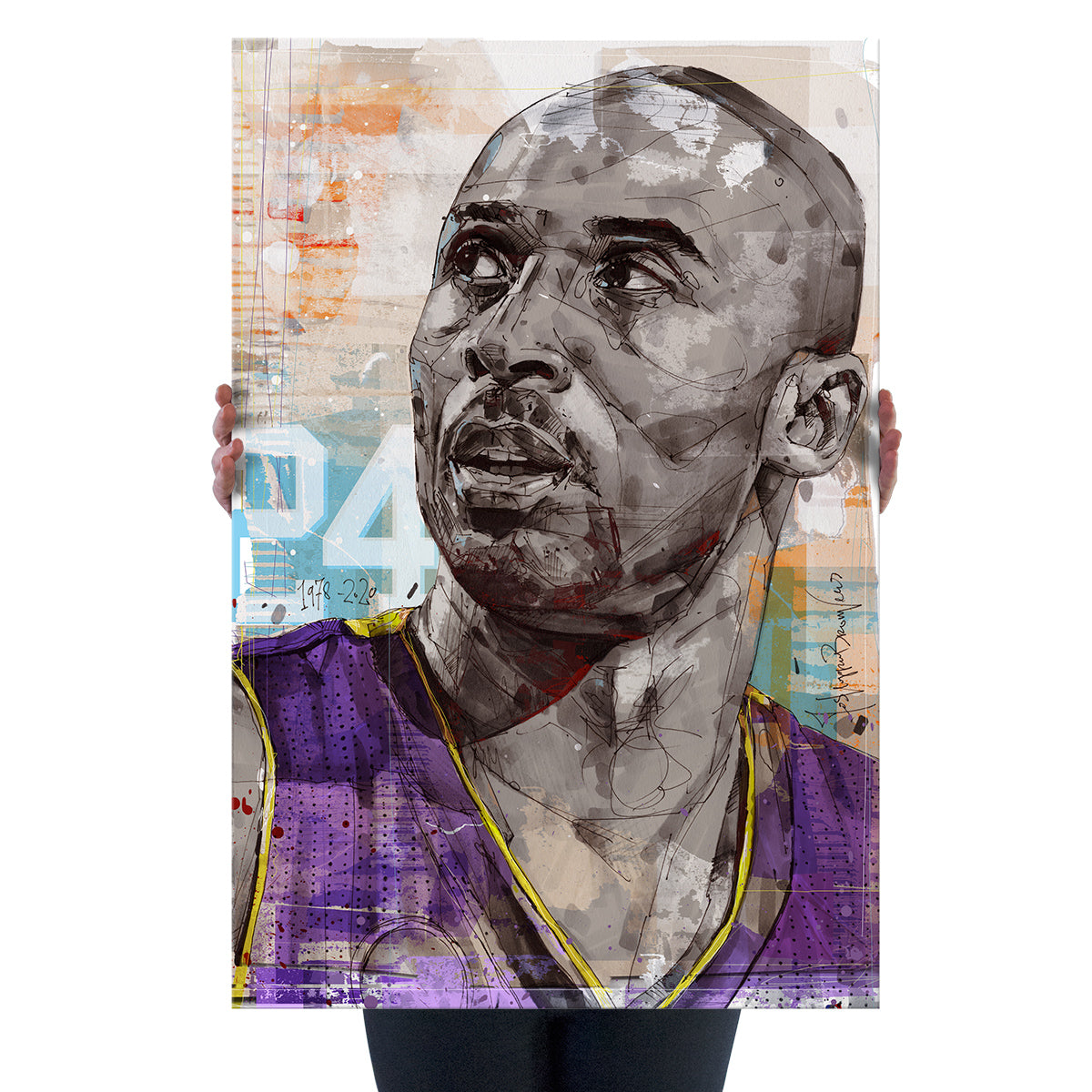Kobe Bryant 01 canvas