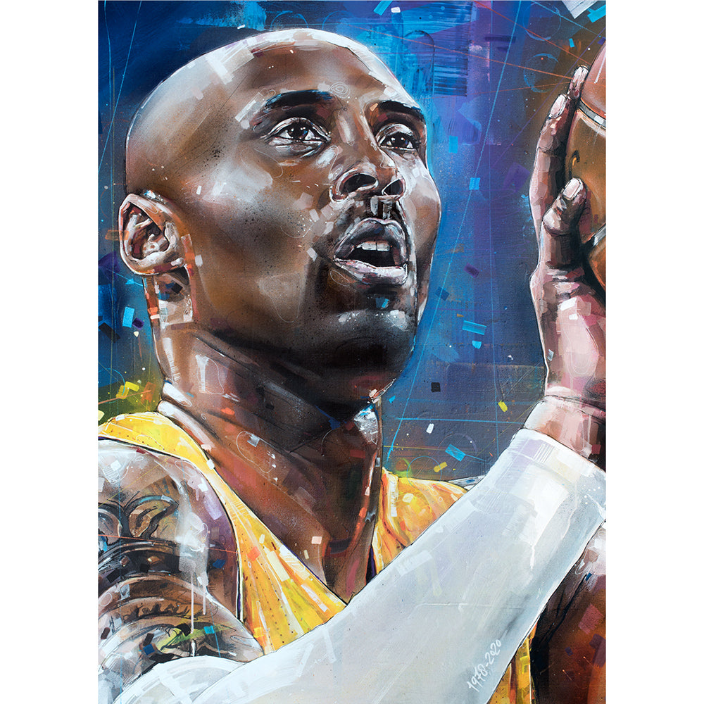 Kobe Bryant 02 lienzo 40x60 cm