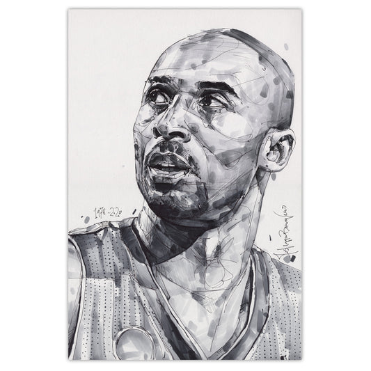 Kobe Bryant 01 print 50x70 cm