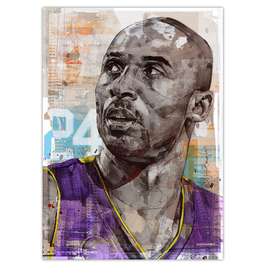 Kobe Bryant 01 Druck