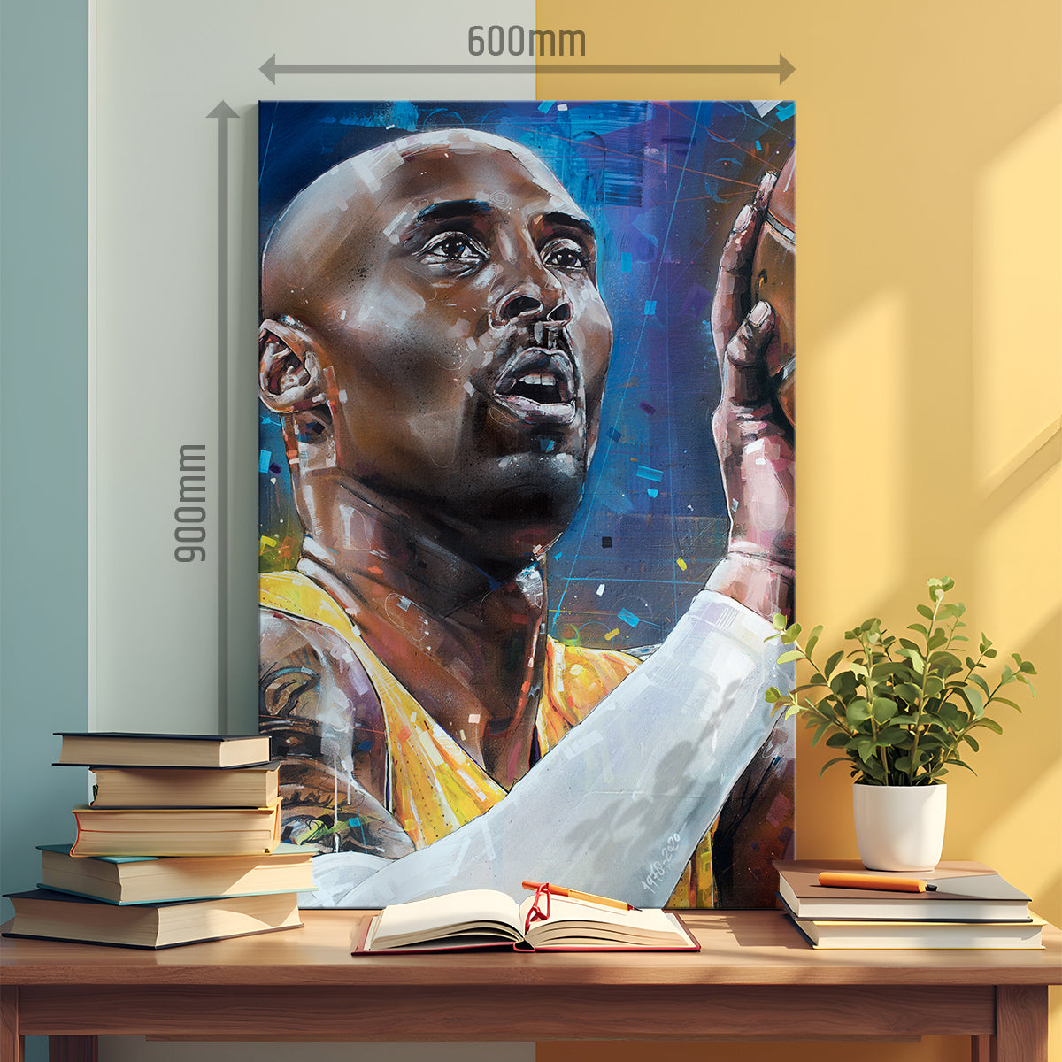 Kobe Bryant 02 canvas