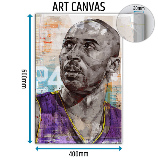 Kobe Bryant 01 canvas 40x60 cm