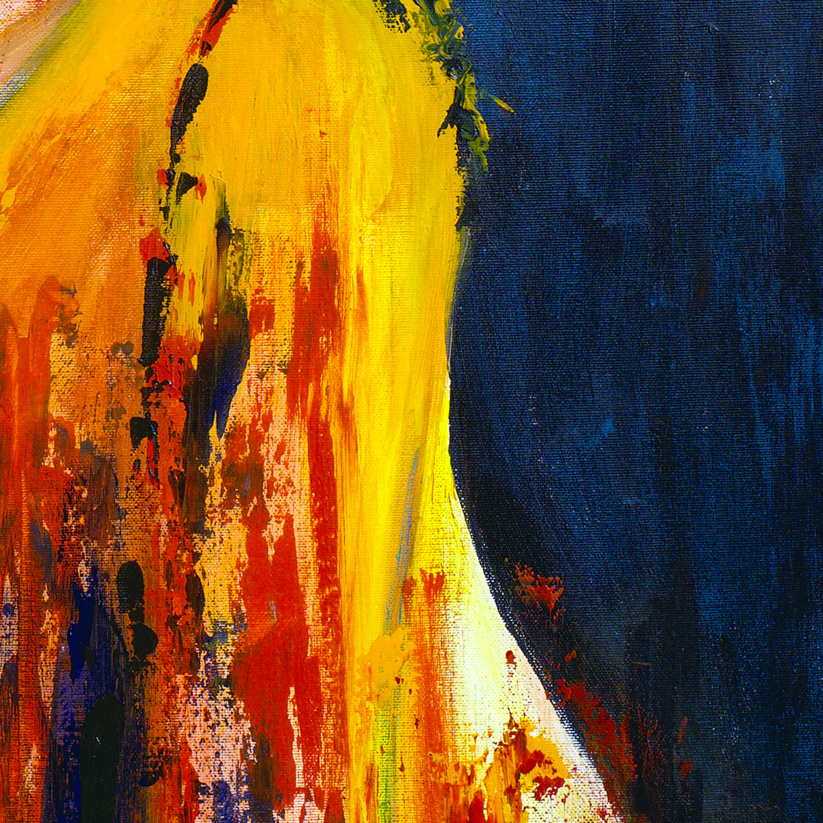 African lady painting 80x100 cm