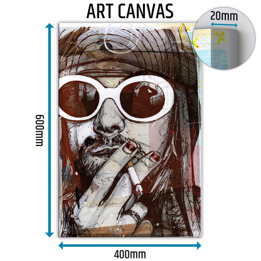 Kurt Cobain canvas 40x60 cm