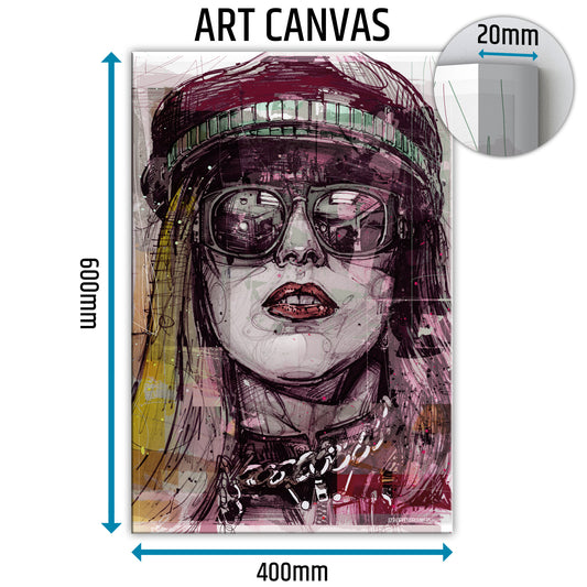 Lady Gaga canvas 40x60 cm