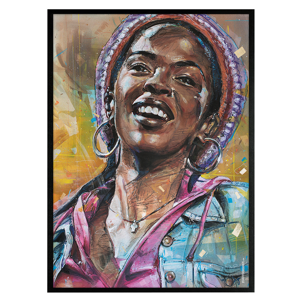 Lauryn Hill painting 60x80 cm